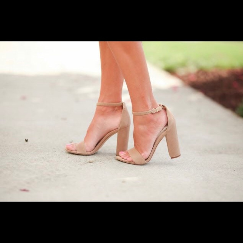 SAM EDELMAN NUDE YARO ANKLE STRAP SANDAL